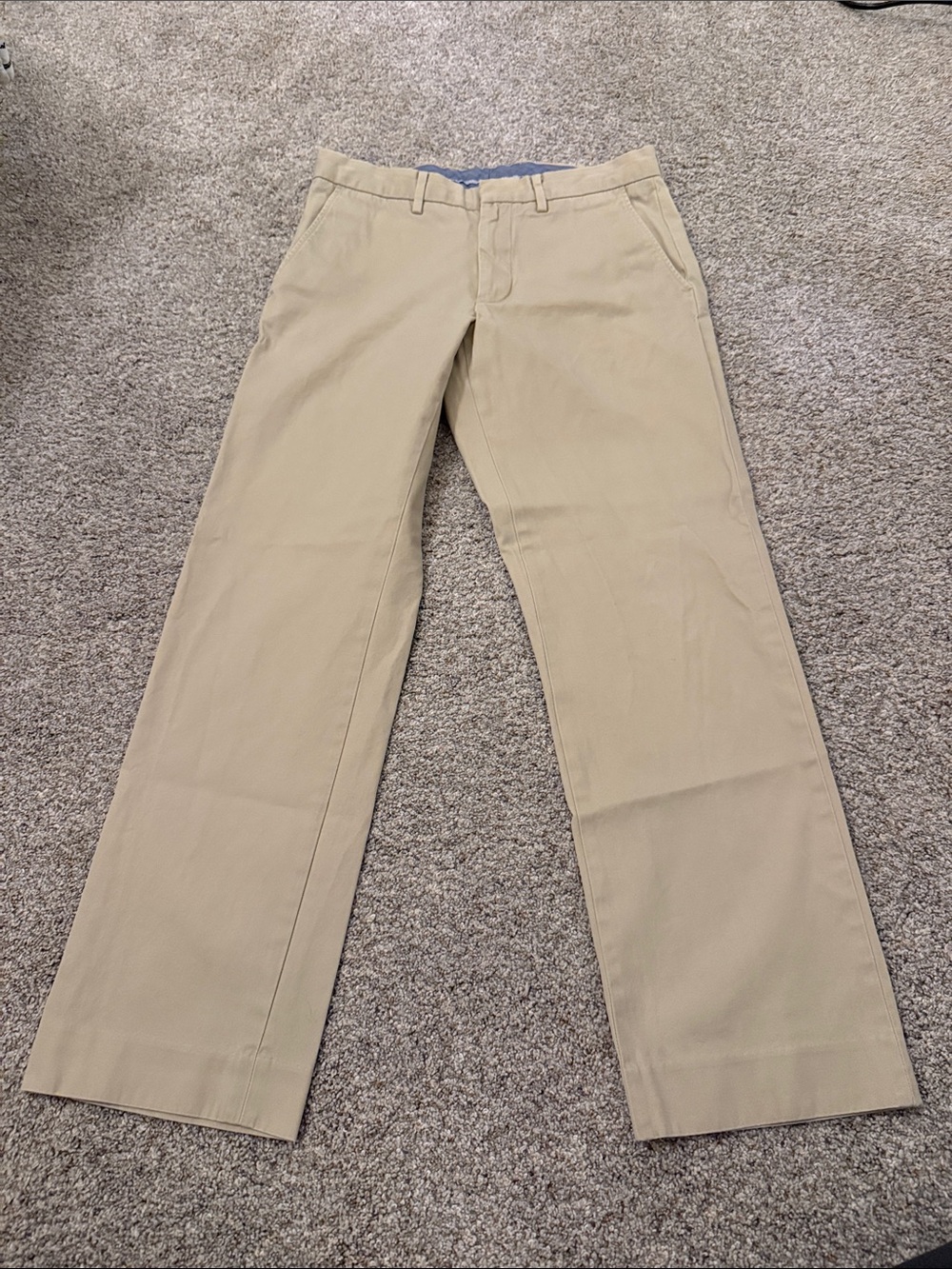 J. Crew Men's Khaki Chinos Light Tan Classic Fit 30x30 pants
